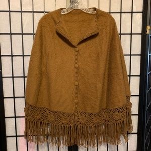 Vintage | Alpaca Wool Cape
